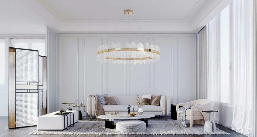 Florens 120 függőlámpa arany