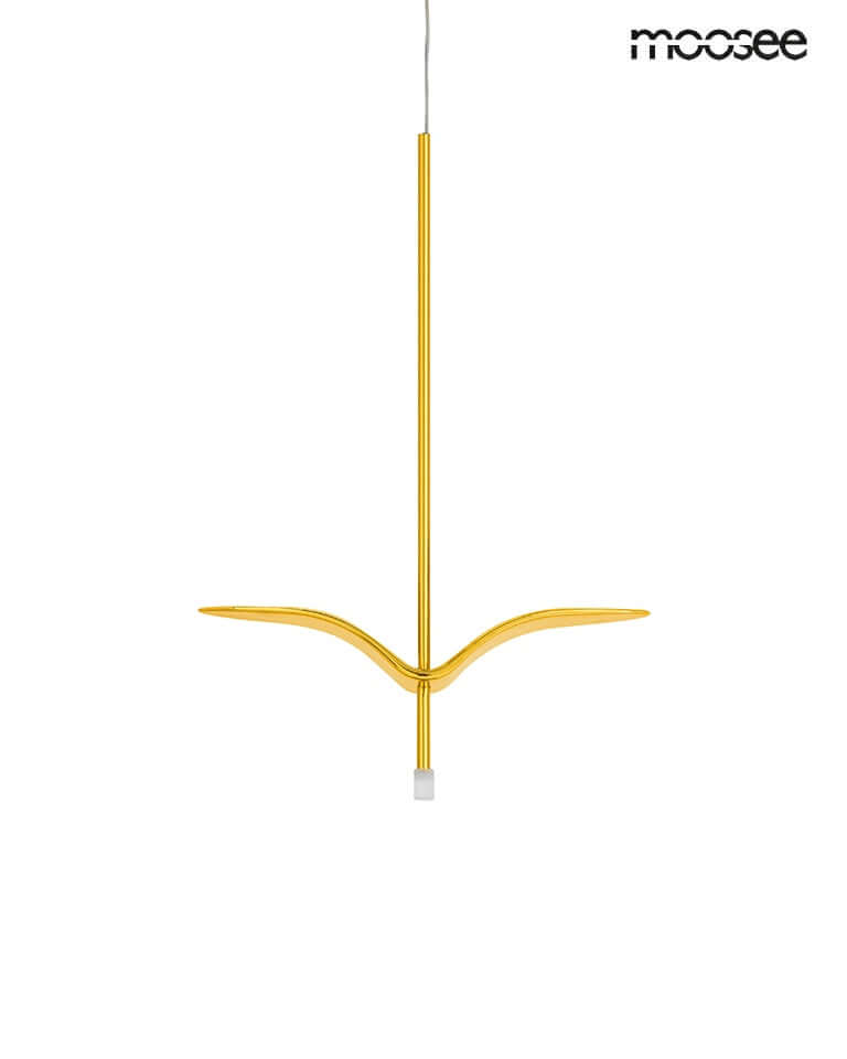 Lámpara colgante Gavi O en oro