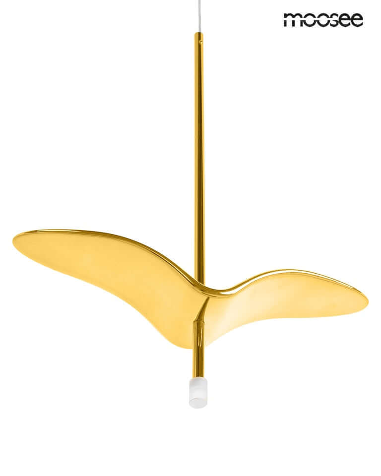 Lámpara colgante Gavi O en oro