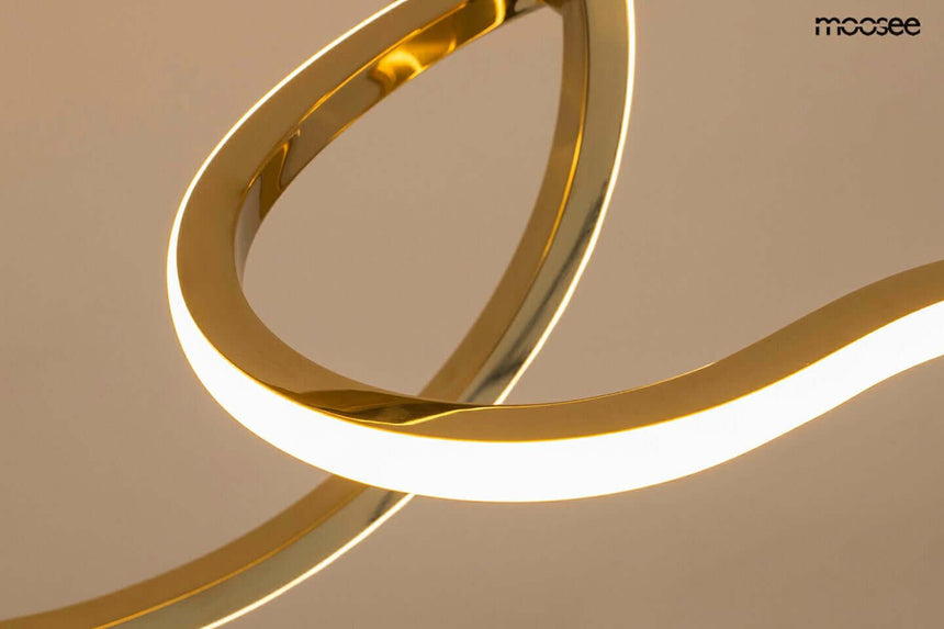 Lámpara colgante Jazz 5 dorada