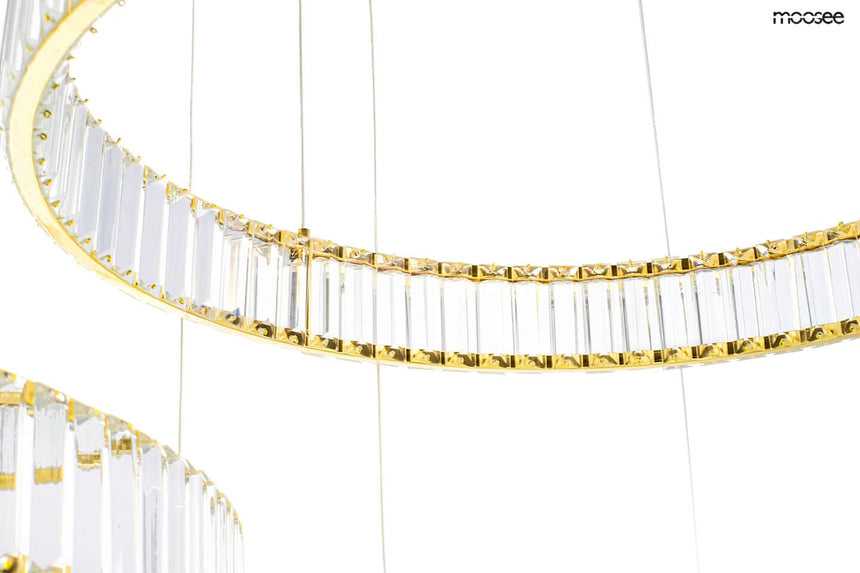 Lámpara colgante Liberty 3B dorada