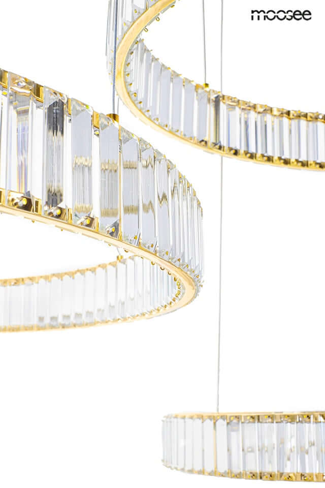 Lámpara colgante Liberty 3B dorada