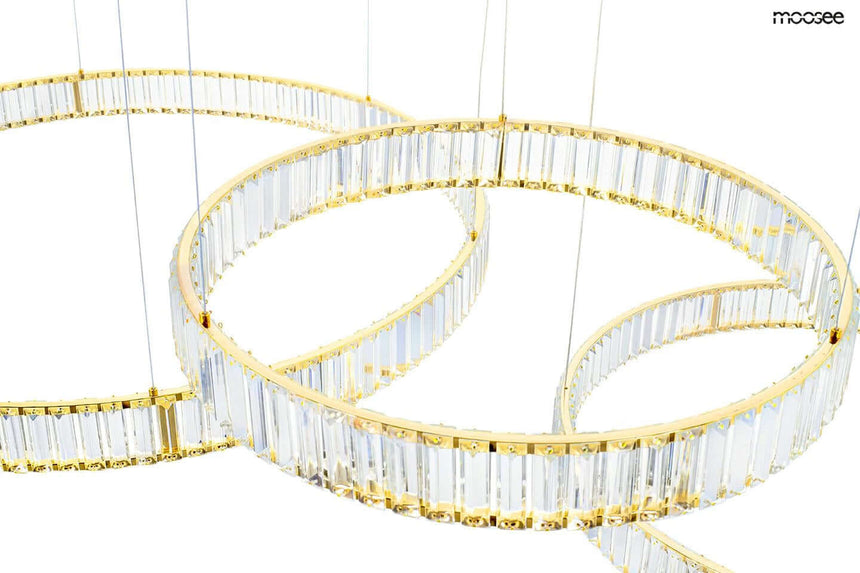 Lámpara colgante Liberty 3B dorada