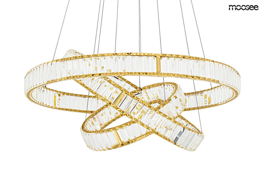 44. Liberty Triples függőlámpa arany