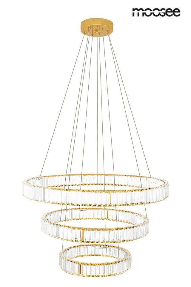 44. Liberty Triples függőlámpa arany