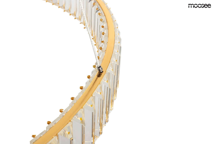 44. Liberty Triples függőlámpa arany