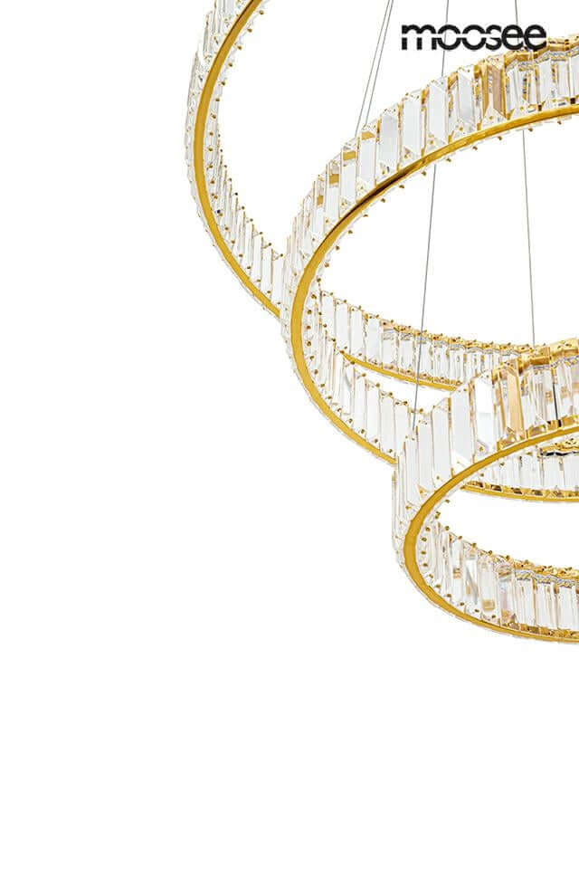 44. Liberty Triples függőlámpa arany