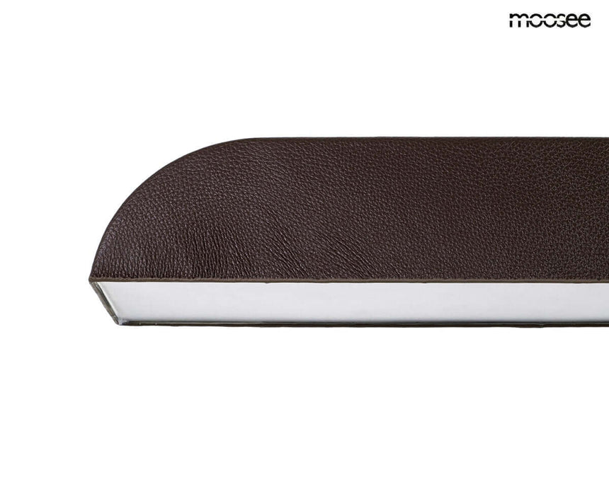 Lámpara colgante Linea marrón