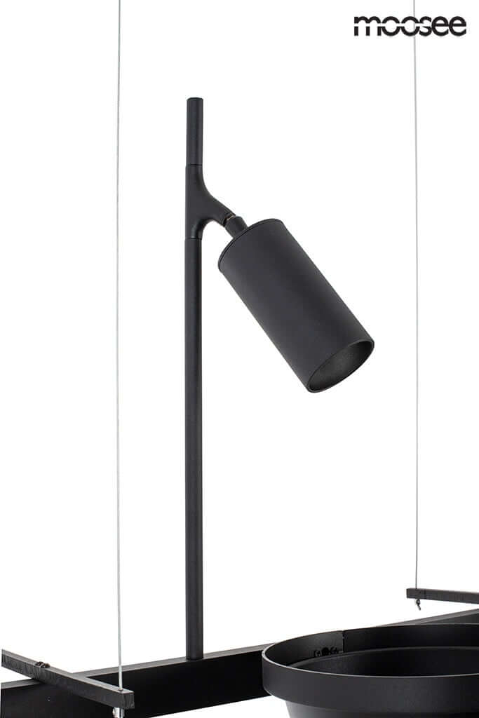 32. Plant függőlámpa fekete