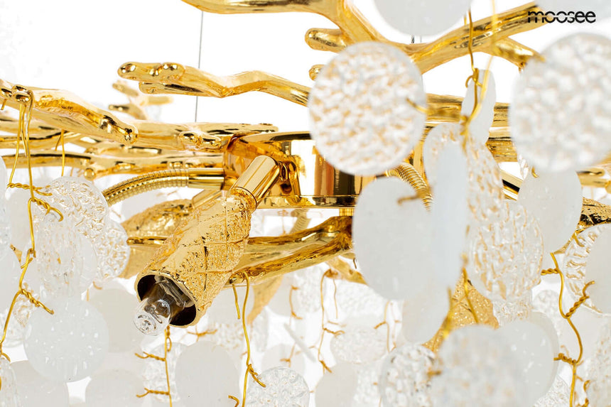 Lámpara colgante Riviera 60 dorada