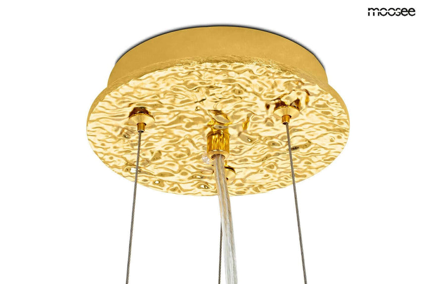 Lámpara colgante Riviera 80 dorada