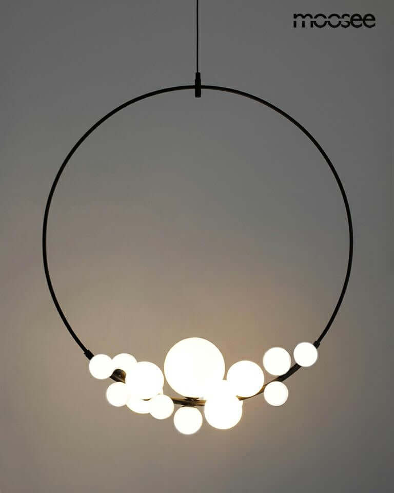 Lámpara colgante Rocio negra