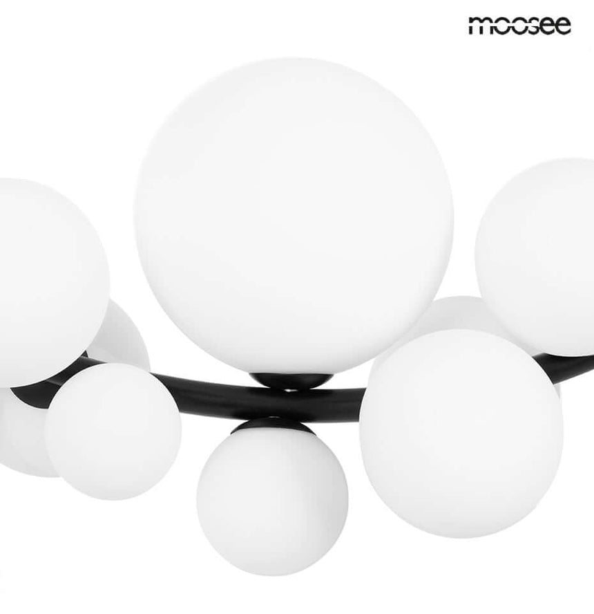 Lámpara colgante Rocio negra