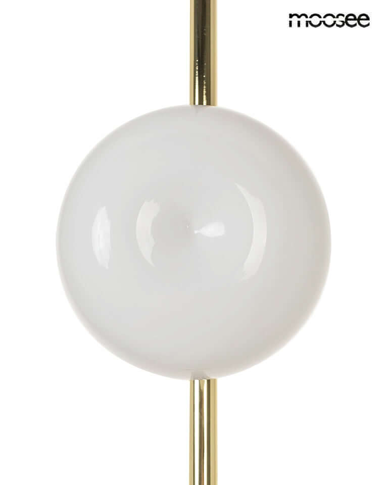 Lámpara colgante Rugia dorada