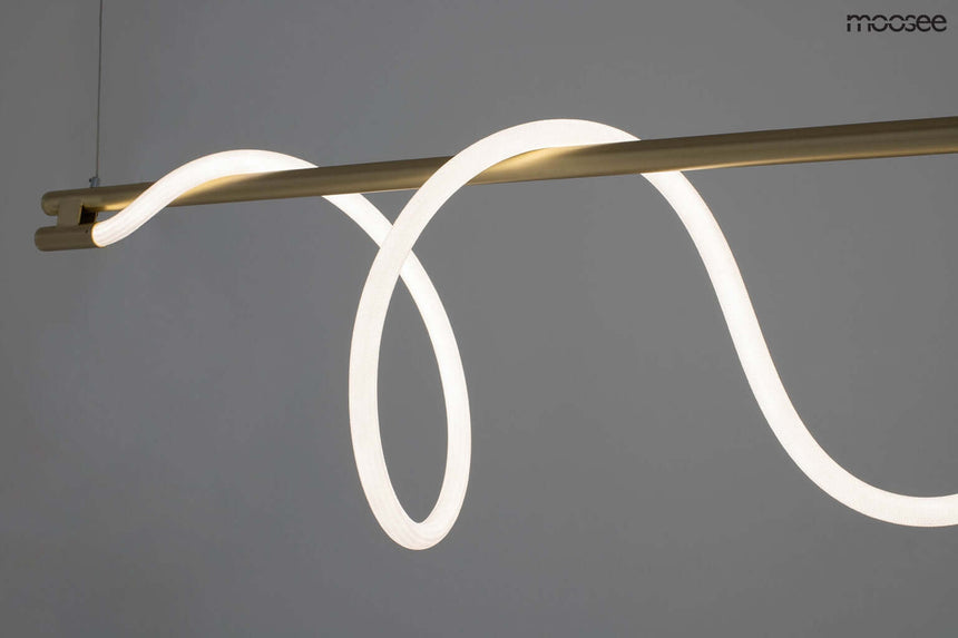 45. Serpiente 120 függőlámpa arany