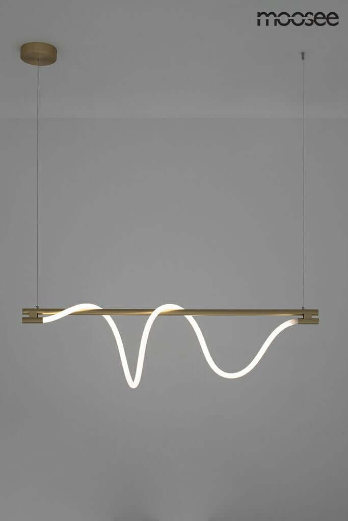 45. Serpiente 120 függőlámpa arany