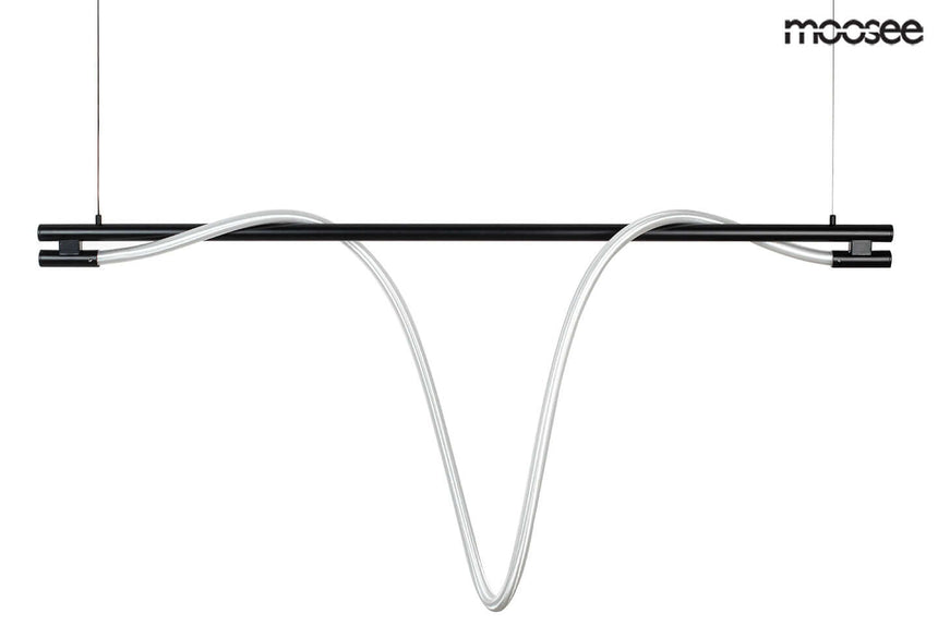 Lámpara colgante Serpiente 120 negra