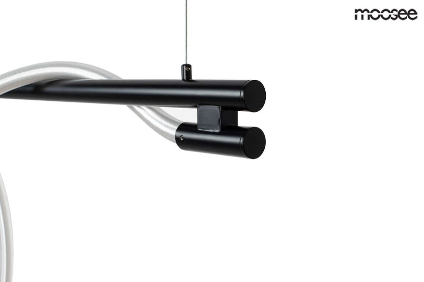 Lámpara colgante Serpiente 120 negra