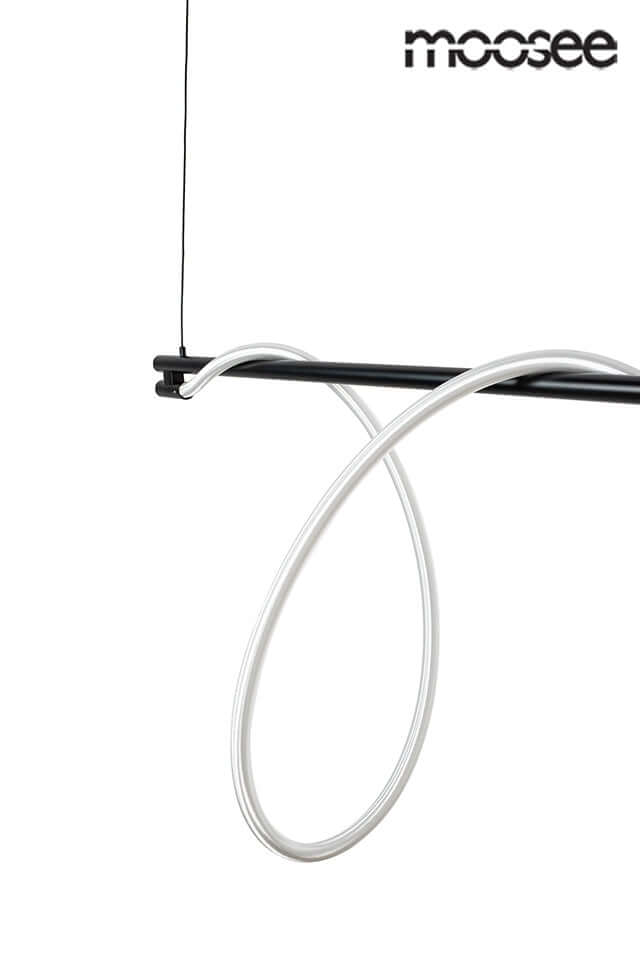 Lámpara colgante Serpiente 120 negra