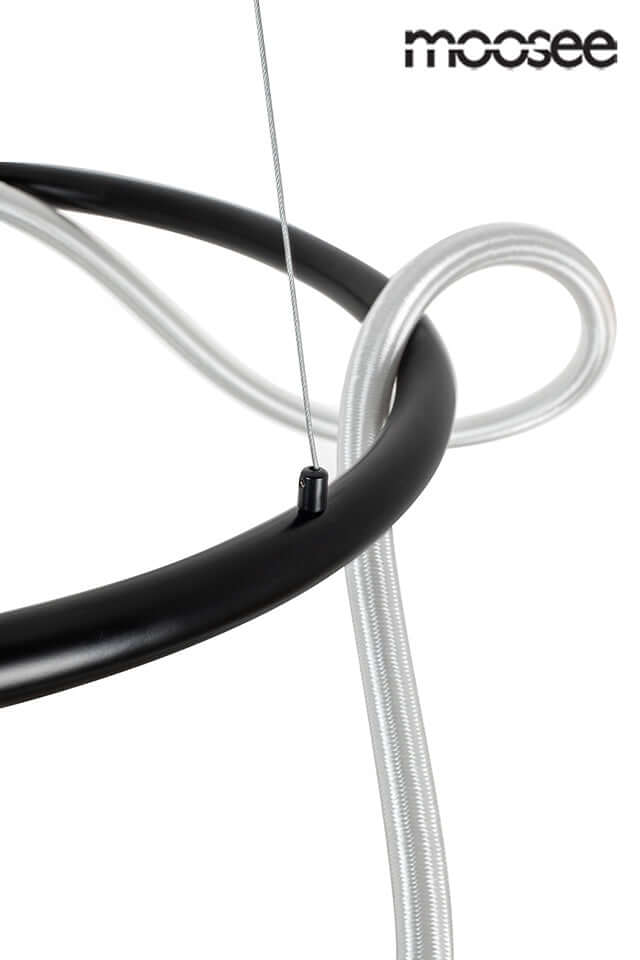 Lámpara colgante Serpiente 60 negra