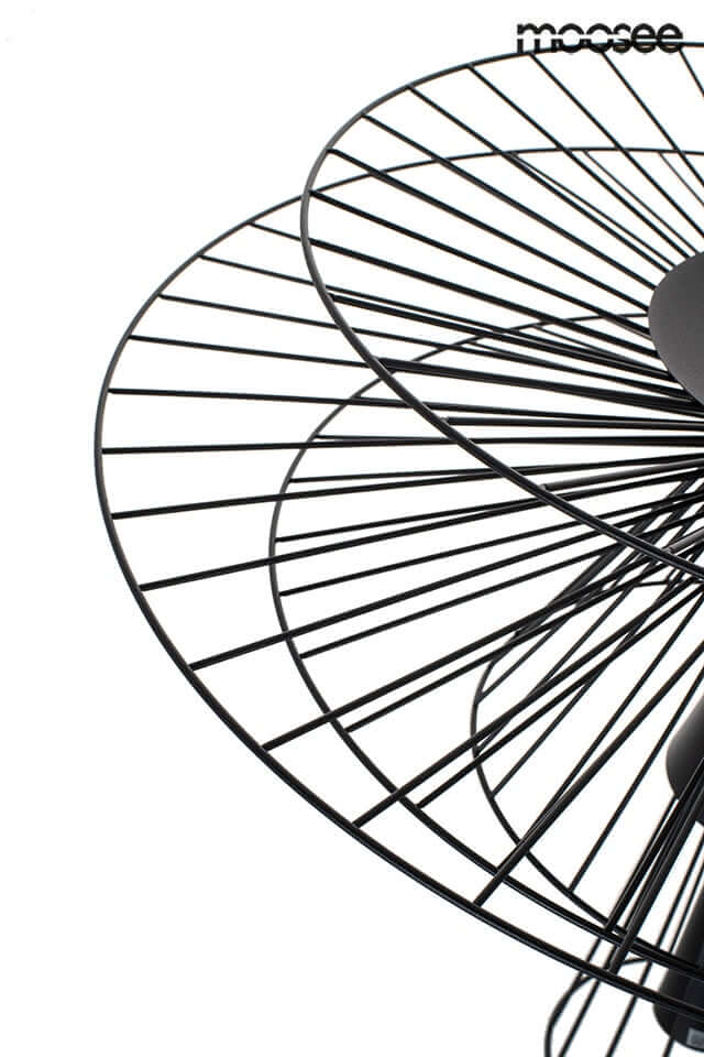 Lámpara colgante Sesto negra