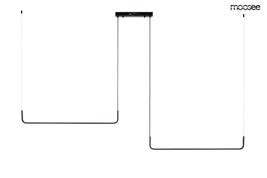 Lámpara colgante Shape Duo 120 negra