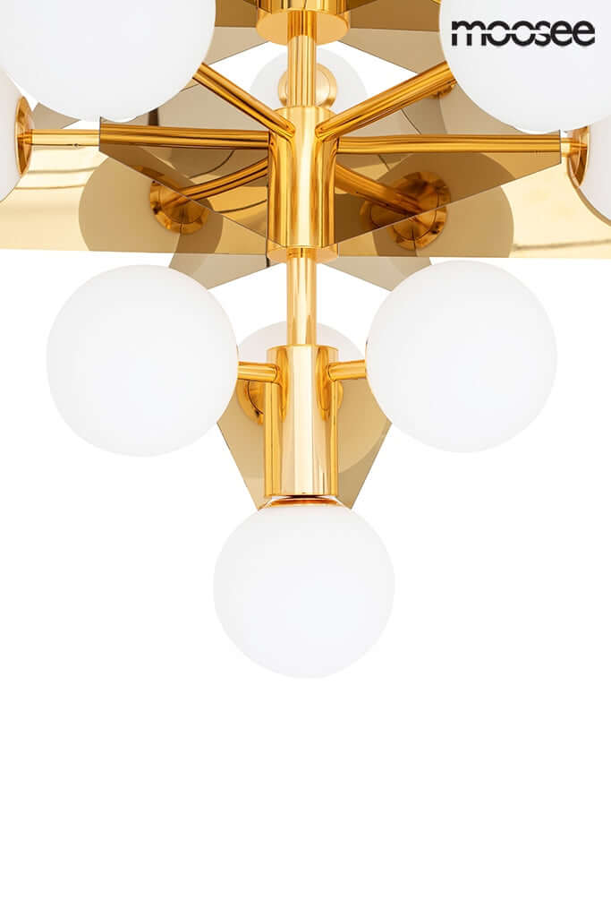 25. Solei függőlámpa arany