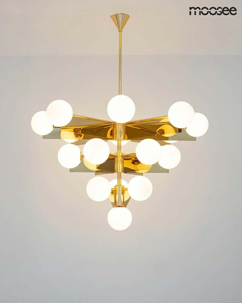 25. Solei függőlámpa arany