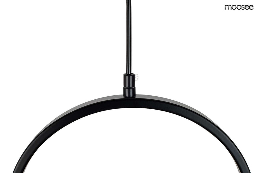 Lámpara colgante Spinner 26 negra