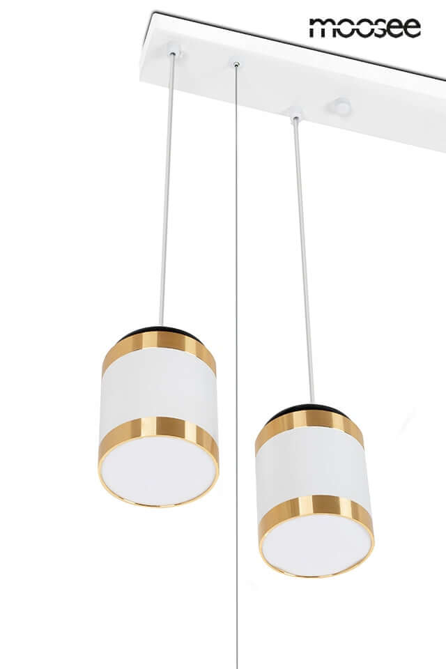 Lámpara colgante estrellas blanca