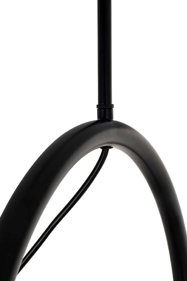 Lámpara colgante Stick negra