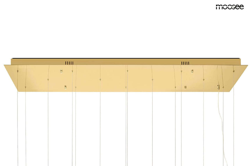 Tulippe 14 Line függőlámpa arany