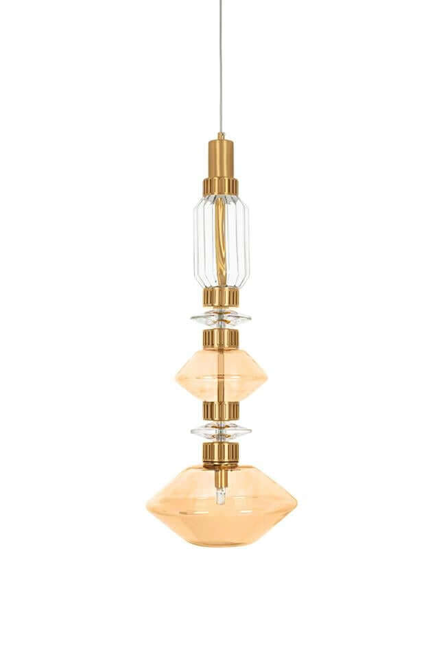 Vaso függőlámpa arany