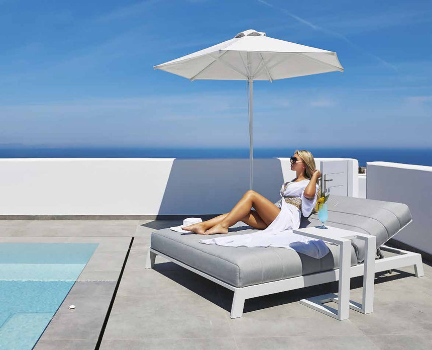 Tumbona Grattoni Bite D, blanca