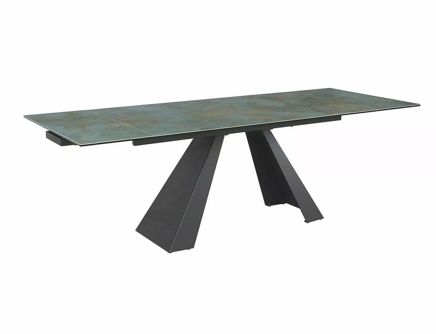 Salvadore kerámia Ossido Verde étkezőasztal