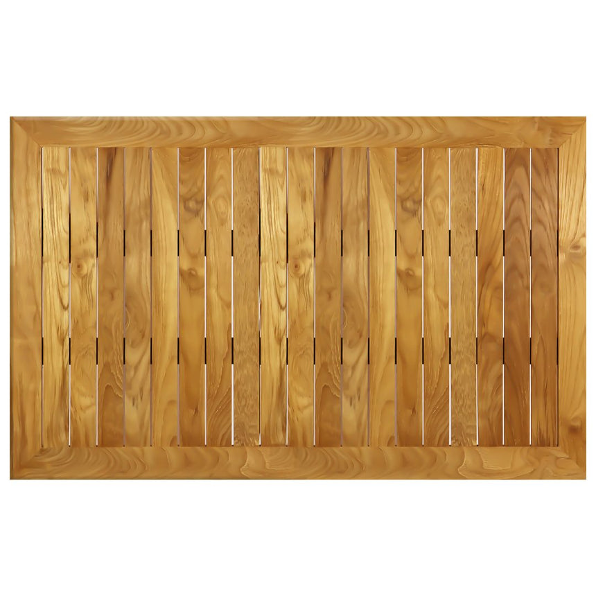 Tablero de mesa de teca maciza