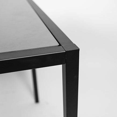 Estructura de mesa de exterior ENFIBER 76x76 cm