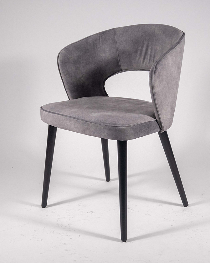 Silla de comedor Sigma II. - con tapizado opcional