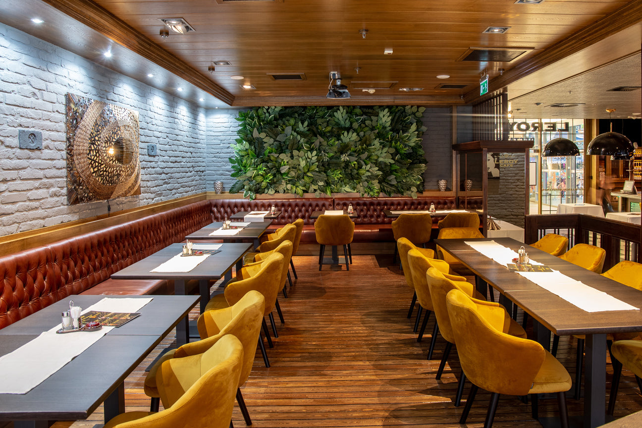 Éttermi, Hotel bútorok