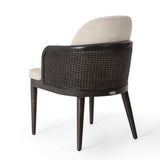 Silla de restaurante Martin, con tapizado y tinte opcionales