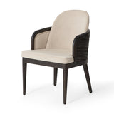 Silla de restaurante Martin, con tapizado y tinte opcionales