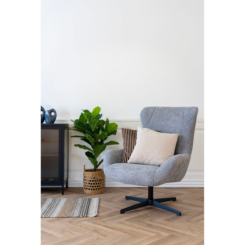 Sillón Bescia con función giratoria