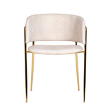 Silla de comedor KL Mia en beige