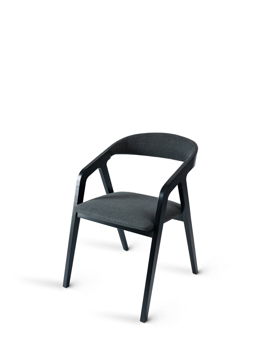 Silla de comedor Frame P - con tapizado/tinte opcional 