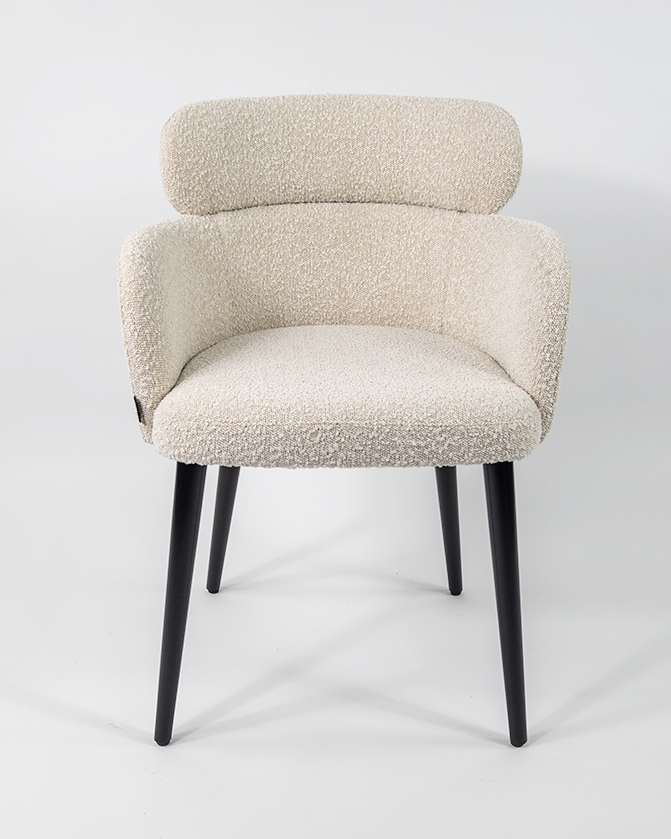 Silla de comedor Liza - con tapizado opcional