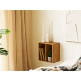 Estantería de pared Townsville con habitaciones verticales