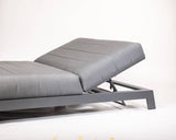 Grattoni Bite D napozóágy, antracit