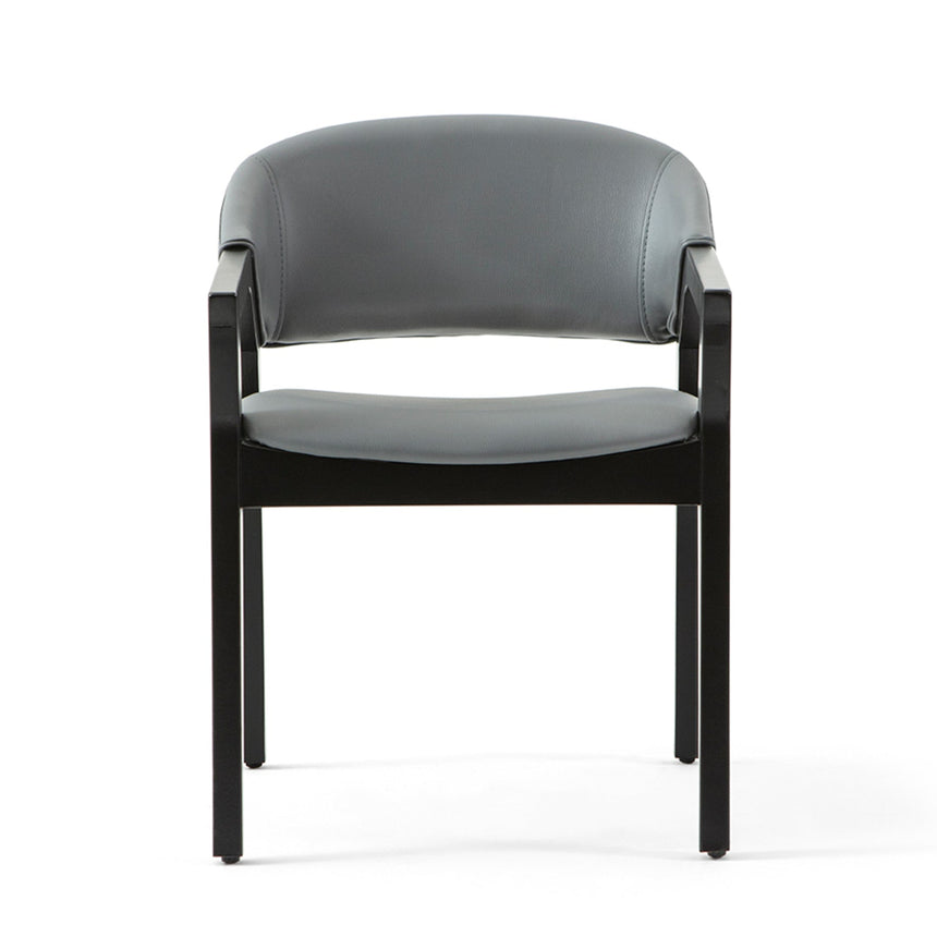 Silla de restaurante Connor, con tapizado y tinte opcionales 