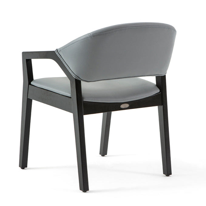 Silla de restaurante Connor, con tapizado y tinte opcionales 