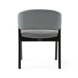 Silla de restaurante Connor, con tapizado y tinte opcionales 